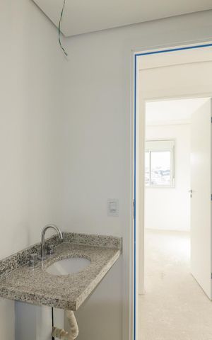 Apartamento à venda com 59m², 2 quartos e 1 vaga Apartamento à venda com 59m², 2 quartos e 1 vagaBanheiro Social