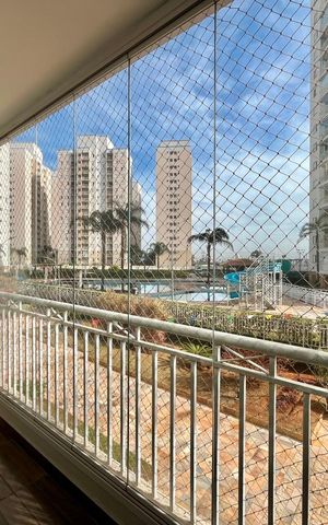 Apartamento à venda com 87m², 3 quartos e 2 vagasVista da Sacada