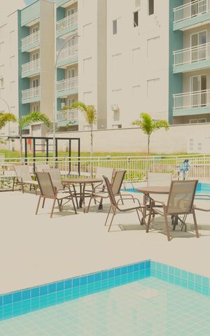 Apartamento para alugar com 47m², 2 quartos e 1 vagaÁrea comum - Piscina