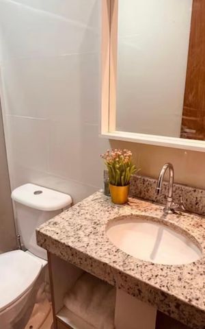 Apartamento para alugar com 40m², 2 quartos e sem vaga Apartamento para alugar com 40m², 2 quartos e sem vagaBanheiro