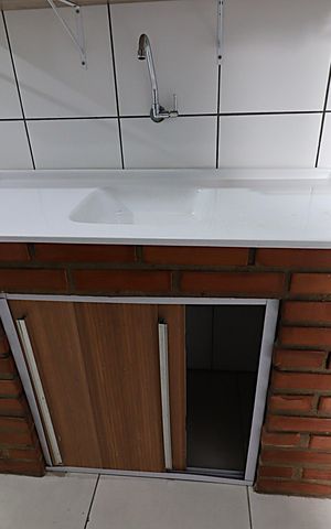 Casa para alugar com 28m², 1 quarto e sem vagaSala/Cozinha