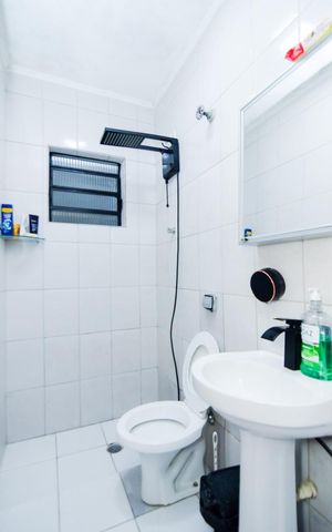 Casa à venda com 160m², 2 quartos e 3 vagasBanheiro da Suíte 