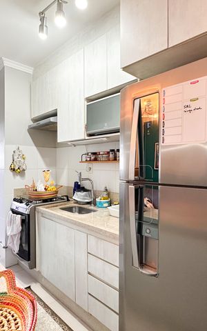 Apartamento à venda com 56m², 2 quartos e 1 vaga Apartamento à venda com 56m², 2 quartos e 1 vagaCozinha