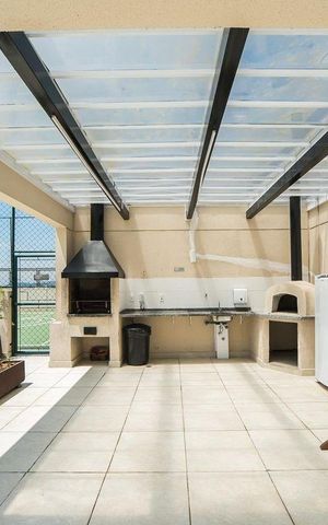 Apartamento à venda com 56m², 2 quartos e 1 vaga Apartamento à venda com 56m², 2 quartos e 1 vagaÁrea comum - Churrasqueira
