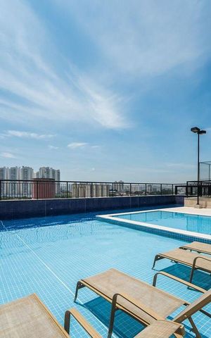 Apartamento à venda com 56m², 2 quartos e 1 vaga Apartamento à venda com 56m², 2 quartos e 1 vagaÁrea comum - Piscina