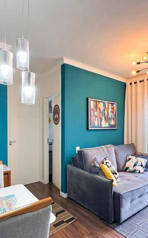 Apartamento à venda com 56m², 2 quartos e 1 vaga Apartamento à venda com 56m², 2 quartos e 1 vagaSala