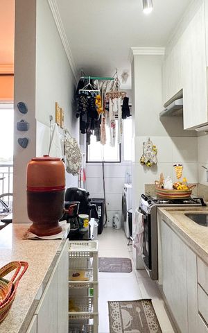 Apartamento à venda com 56m², 2 quartos e 1 vaga Apartamento à venda com 56m², 2 quartos e 1 vagaCozinha