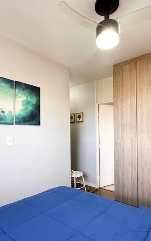 Apartamento à venda com 56m², 2 quartos e 1 vaga Apartamento à venda com 56m², 2 quartos e 1 vagaSuíte