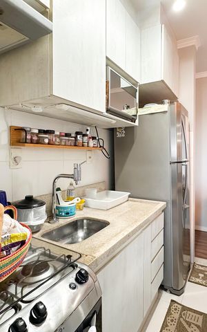 Apartamento à venda com 56m², 2 quartos e 1 vaga Apartamento à venda com 56m², 2 quartos e 1 vagaCozinha