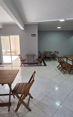 Apartamento para alugar com 75m², 2 quartos e 1 vagaÁrea comum - Salão de festas