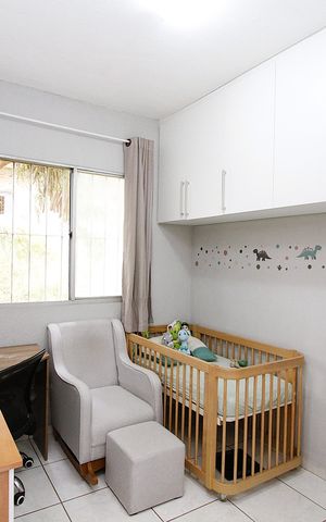 Apartamento à venda com 54m², 2 quartos e 1 vagaQuarto 2