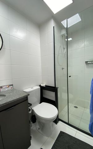 Apartamento à venda com 24m², 1 quarto e sem vaga Apartamento à venda com 24m², 1 quarto e sem vagaQuarto / Banheiro