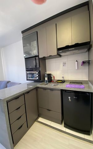 Apartamento à venda com 24m², 1 quarto e sem vaga Apartamento à venda com 24m², 1 quarto e sem vagaCozinha