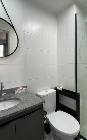 Apartamento à venda com 24m², 1 quarto e sem vaga Apartamento à venda com 24m², 1 quarto e sem vagaQuarto / Banheiro
