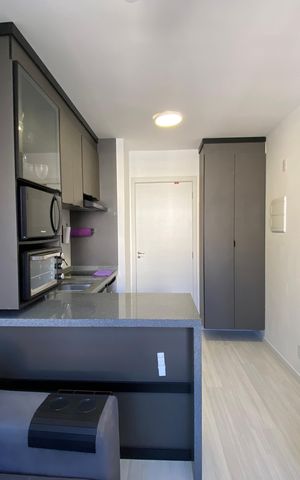 Apartamento à venda com 24m², 1 quarto e sem vaga Apartamento à venda com 24m², 1 quarto e sem vagaSala / Cozinha