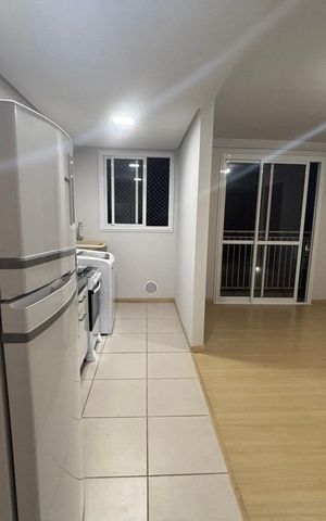 Apartamento para alugar com 42m², 2 quartos e 1 vaga
