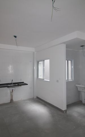 Apartamento para alugar com 32m², 2 quartos e sem vagaSala / Cozinha / Área de Serviço