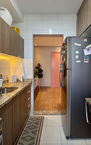 Apartamento à venda com 45m², 1 quarto e 1 vaga Apartamento à venda com 45m², 1 quarto e 1 vagaCozinha