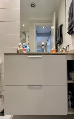 Apartamento à venda com 45m², 1 quarto e 1 vaga Apartamento à venda com 45m², 1 quarto e 1 vagaBanheiro