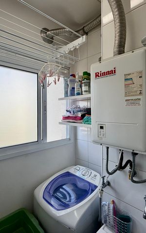 Apartamento à venda com 45m², 1 quarto e 1 vaga Apartamento à venda com 45m², 1 quarto e 1 vagaÁrea de Serviço