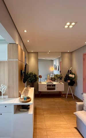 Apartamento à venda com 45m², 1 quarto e 1 vaga Apartamento à venda com 45m², 1 quarto e 1 vagaSala