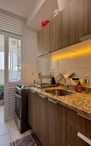 Apartamento à venda com 45m², 1 quarto e 1 vaga Apartamento à venda com 45m², 1 quarto e 1 vagaCozinha