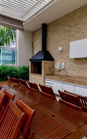 Apartamento à venda com 45m², 1 quarto e 1 vaga Apartamento à venda com 45m², 1 quarto e 1 vagaChurrasqueira