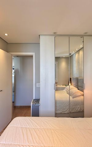 Apartamento à venda com 45m², 1 quarto e 1 vaga Apartamento à venda com 45m², 1 quarto e 1 vagaQuarto