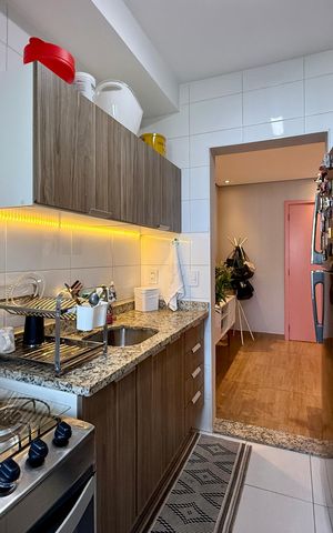 Apartamento à venda com 45m², 1 quarto e 1 vaga Apartamento à venda com 45m², 1 quarto e 1 vagaCozinha