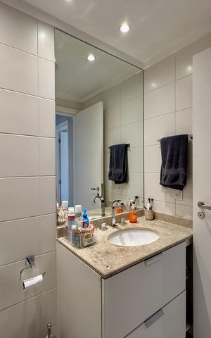Apartamento à venda com 45m², 1 quarto e 1 vaga Apartamento à venda com 45m², 1 quarto e 1 vagaBanheiro