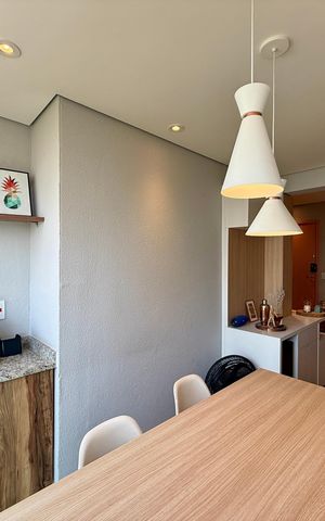 Apartamento à venda com 45m², 1 quarto e 1 vaga Apartamento à venda com 45m², 1 quarto e 1 vagaSacada