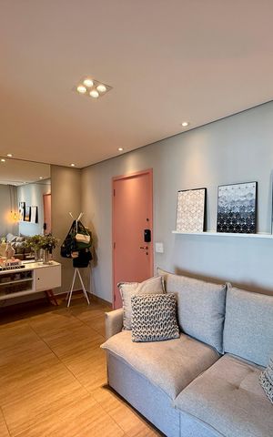 Apartamento à venda com 45m², 1 quarto e 1 vaga Apartamento à venda com 45m², 1 quarto e 1 vagaSala
