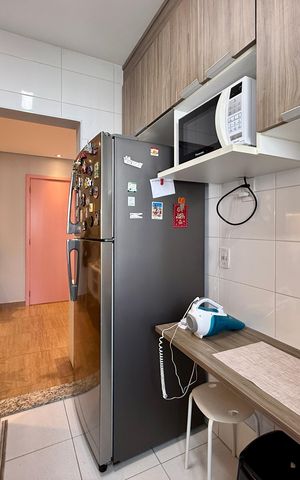 Apartamento à venda com 45m², 1 quarto e 1 vaga Apartamento à venda com 45m², 1 quarto e 1 vagaCozinha