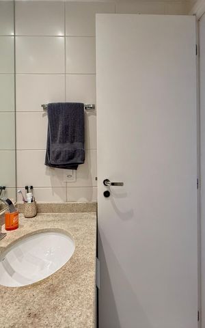 Apartamento à venda com 45m², 1 quarto e 1 vaga Apartamento à venda com 45m², 1 quarto e 1 vagaBanheiro