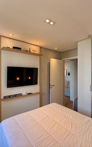 Apartamento à venda com 45m², 1 quarto e 1 vaga Apartamento à venda com 45m², 1 quarto e 1 vagaQuarto