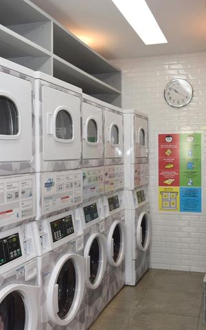 Studio à venda com 42m², 1 quarto e 1 vagaLavanderia