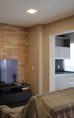 Studio à venda com 42m², 1 quarto e 1 vagaEstúdio