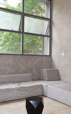 Studio à venda com 42m², 1 quarto e 1 vagaSalão de Festas
