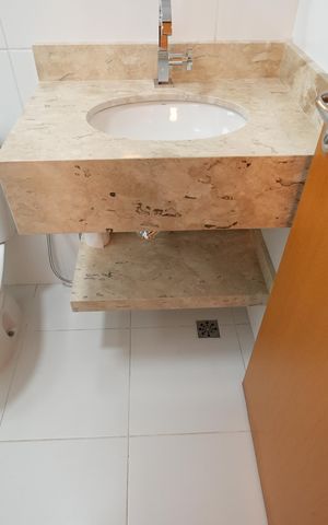 Apartamento para alugar com 63m², 2 quartos e 2 vagasBanheiro da Suíte
