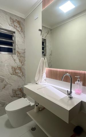 Casa à venda com 210m², 3 quartos e 5 vagas Casa à venda com 210m², 3 quartos e 5 vagasBanheiro