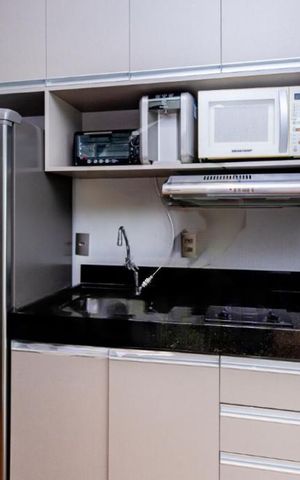 Studio à venda com 25m², 1 quarto e 1 vaga