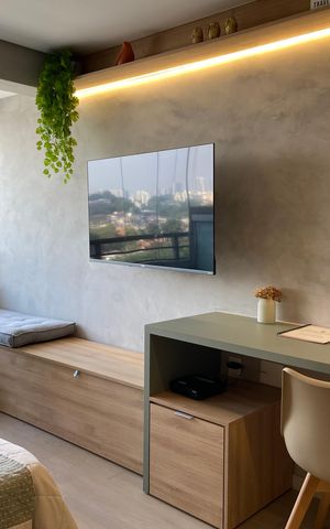 Studio para alugar com 27m², 1 quarto e sem vaga Studio para alugar com 27m², 1 quarto e sem vagaStudio