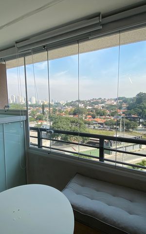 Studio para alugar com 27m², 1 quarto e sem vaga Studio para alugar com 27m², 1 quarto e sem vagaVaranda do Studio