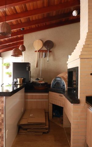 Casa para alugar com 120m², 3 quartos e 3 vagasÁrea gourmet 
