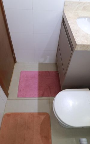 Casa para alugar com 120m², 3 quartos e 3 vagasBanheiro 