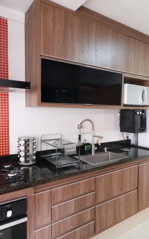Casa para alugar com 120m², 3 quartos e 3 vagasCozinha 