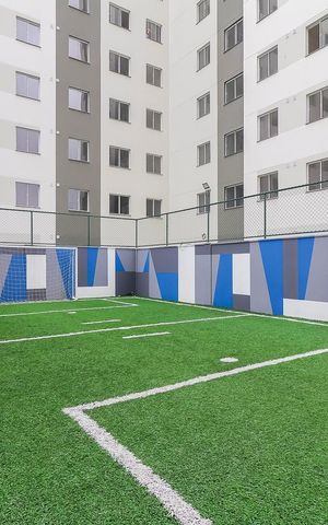 Apartamento à venda com 37m², 2 quartos e sem vagaQuadra Esportiva