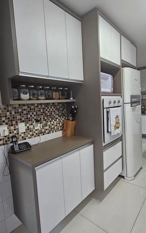 Apartamento à venda com 136m², 3 quartos e 3 vagas Apartamento à venda com 136m², 3 quartos e 3 vagasCozinha