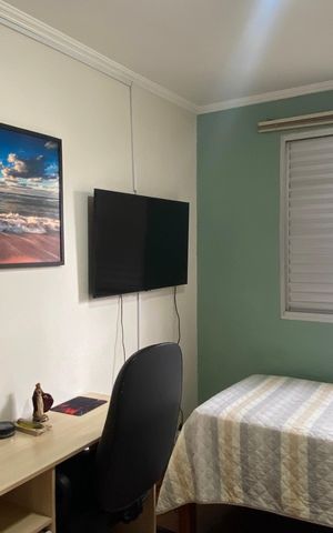 Apartamento à venda com 76m², 3 quartos e 1 vagaQuarto 1
