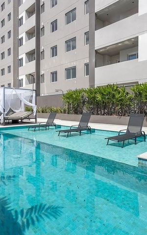 Apartamento para alugar com 40m², 2 quartos e sem vaga